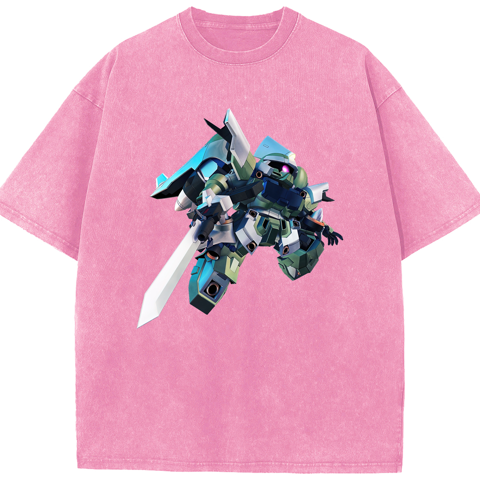 （画像用） 機動戦士ガンダム Mobile Suit Gundam 綿100% ヴィンテージ風 半袖Tシャツ（フロントプリント）